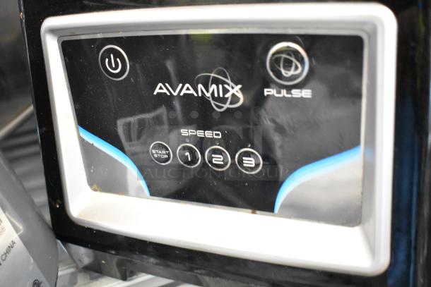 2020 AvaMix 928BX2100K Blender Base, 120V, 1 Phase, with power and speed controls visible.