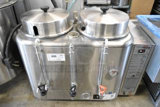 Curtis SCRU-300-12 Stainless Steel Commercial Countertop Automatic Coffee Urn. 208/220 Volts, 1 Phase. - Item #1209874