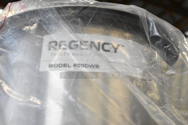 Regency beverage dispenser model 600DWB, in protective plastic, part of mixed items lot.