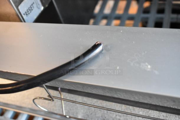 ServIt 423SW42TCPA Metal Heating Strip, 120 Volts, 1 Phase, shows electrical cable detail and reset button. Appears in good condition.