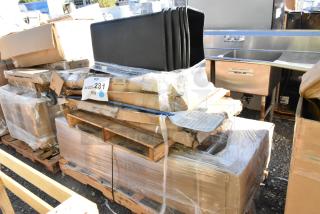 10 BRAND NEW SCRATCH AND DENT! Items Including Wire Shelves, Trash Cans. See Description for Details. 10 Times Your Bid! - Item #1210074