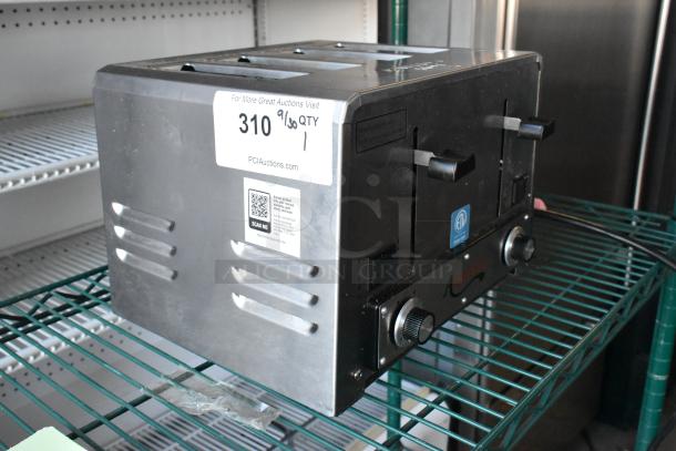 Brand new Avantco 4-slice commercial toaster, model THD27208, with 1.5" slots, 208V, labels showing "Scratch and Dent."
