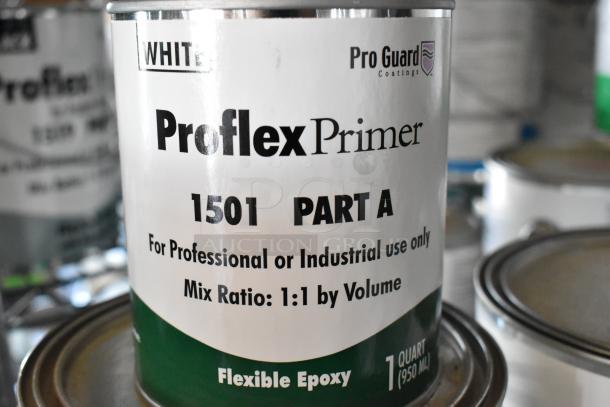 Pro Guard 1501 Proflex Primer Part A, 1 quart can, flexible epoxy, professional use, mix ratio 1:1, 30 items available.