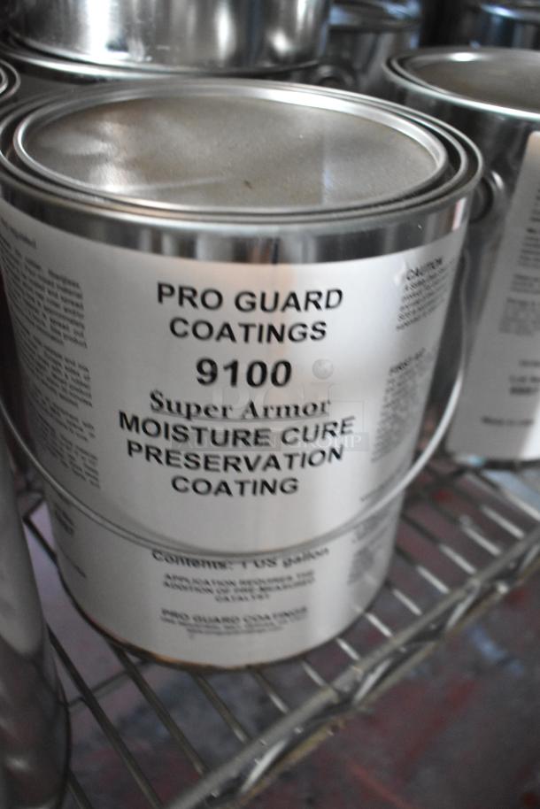 Pro Guard Coatings 9100 Super Armor Moisture Cure Preservation Coating can. Includes 22 items.