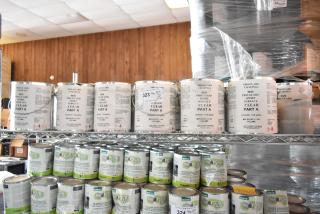 19 cans of Pro Guard 9620 Sport Surface Clear Part A on shelf, each 1-gallon, new condition, labeled for auction.