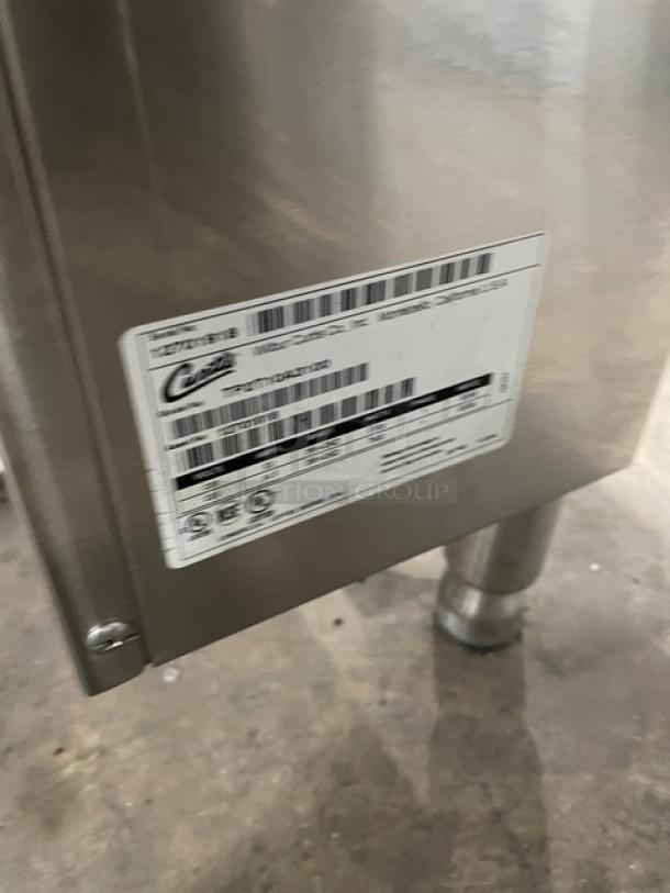 Curtis ThermoPRO commercial coffee brewer model TP2T10A3100, stainless steel, features twin thermal servers and hot water dispenser.