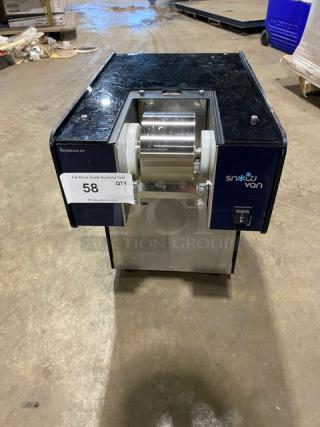 Snow Van Commercial Stainless Steel Electric Powered Countertop Snowflake Ice Machine! Model: NSD-151MW! 220V! - Item #1209938