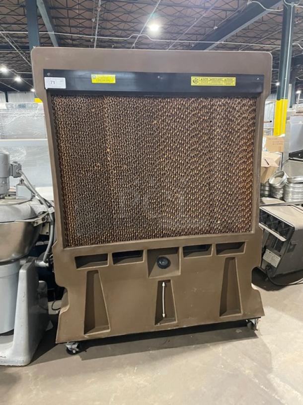 Port-A-Cool Jet Stream 2400 evaporative cooler, model PACJS2400, commercial-grade, heavy-duty, on casters, 115V.