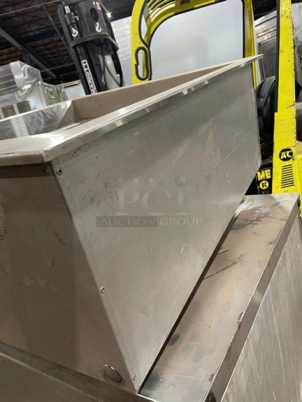 Hatco Stainless Steel Electric Single-Well Refrigerated Cold Unit, Model CWBX-2, in used condition, 120V, 1 Phase.