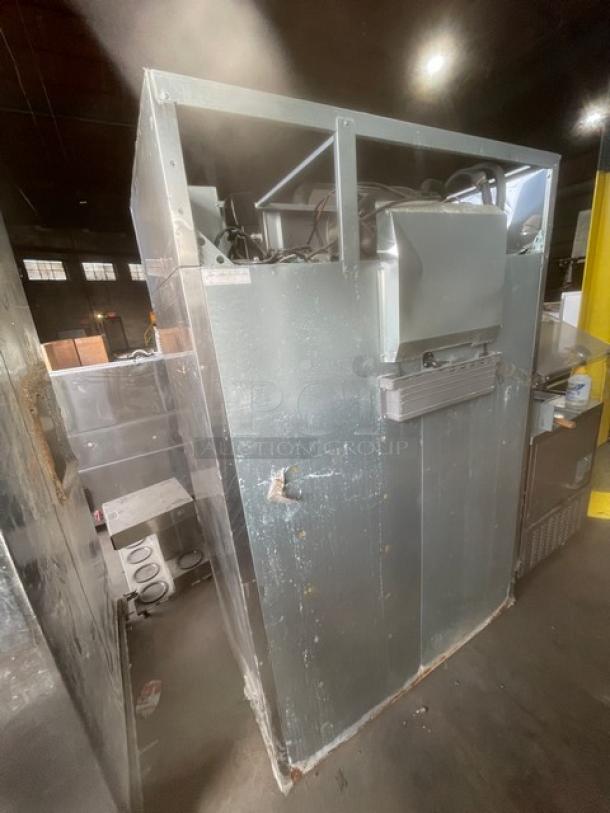 Turbo Air M3 Series stainless steel 2-door commercial freezer, Model M3F47-2. Energy Star certified, 115V, used condition.