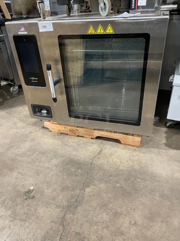 NEW Alto-Shaam Prodigy Pro Series CTP7-20E 8-pan combi oven, stainless steel, digital touch controls, probe, 440-480V 3-phase.