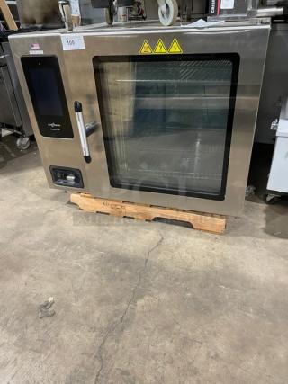 NEW! OUT OF THE BOX! Alto-Shaam! 2024! Late Model! Prodigy Pro Series Commercial Stainless Steel Electric Powered Countertop 8-Pan Combi Oven! With Digital Touch Controls! With Probe & Wired Oven Racks! Model: CTP7-20E SN: 3655104! 440-480V 3 Phase! - Item #1211298