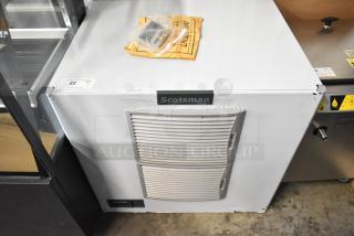 Brand new 2025 Scotsman MC1030SA-32A stainless steel ice machine, 1077 lb capacity. Scratch and dent condition.