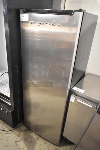 Frigidaire EFRF696-AMZ-6COM stainless steel single door reach-in freezer, 115 volts, 1 phase, excellent condition.