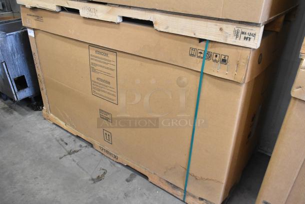 Brand new Hoshizaki HBB 3 69 undercounter cooler in sealed box. 2-door, 115V, 1 Phase, commercial-grade.