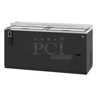 Brand new Hoshizaki CC65 commercial cooler, metal, 2 sliding lids, 115 volts, 1 phase, ideal for bars.