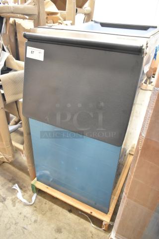 2025 Hoshizaki B-300SF 22" ice storage bin, 300 lb. capacity, stainless steel, brand new with scratch and dent.