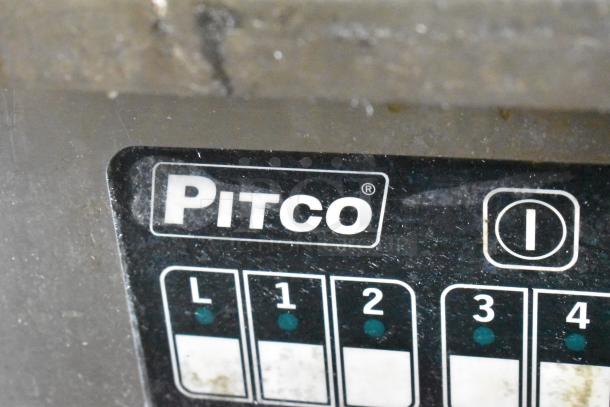 Pitco Frialator SSH75 Solstice Supreme stainless steel commercial deep fat fryer, natural gas, on casters, 105,000 BTU.