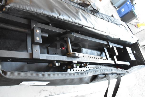 2 Pocket Jib Pro by Cinevate in black bags, featuring sturdy construction and versatile mounting. Mint condition.