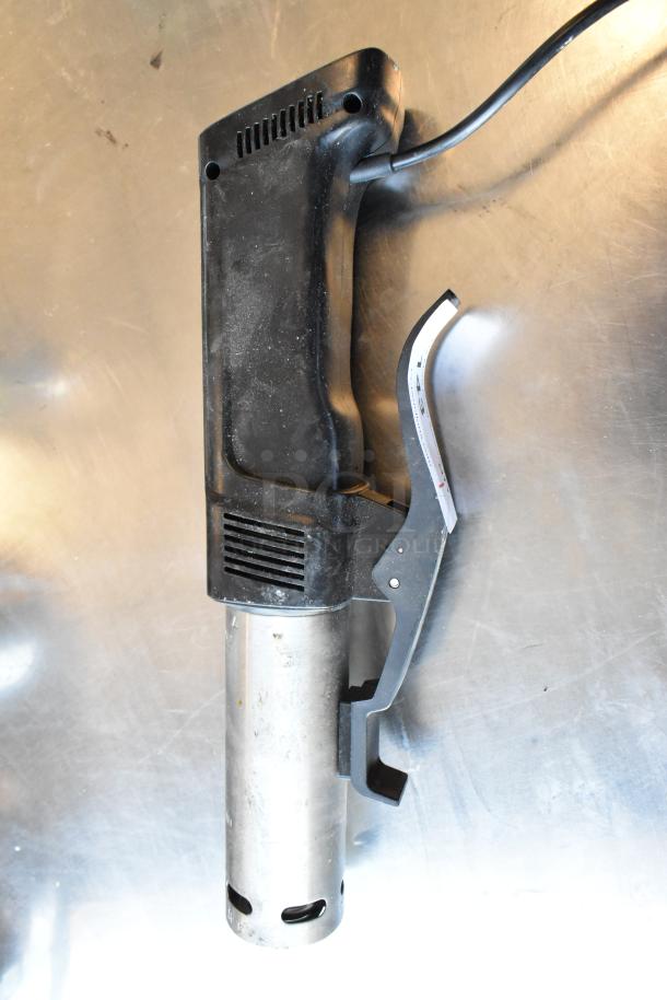 Ink Bird ISV-100W Sous Vide, 120 Volts, 1 Phase, black handle, stainless tube, used condition.