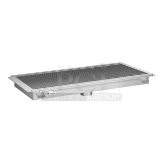 BRAND NEW SCRATCH AND DENT! KoolMore KM-FTG-1842 Subway-Style Stainless Steel Floor Trough Drain