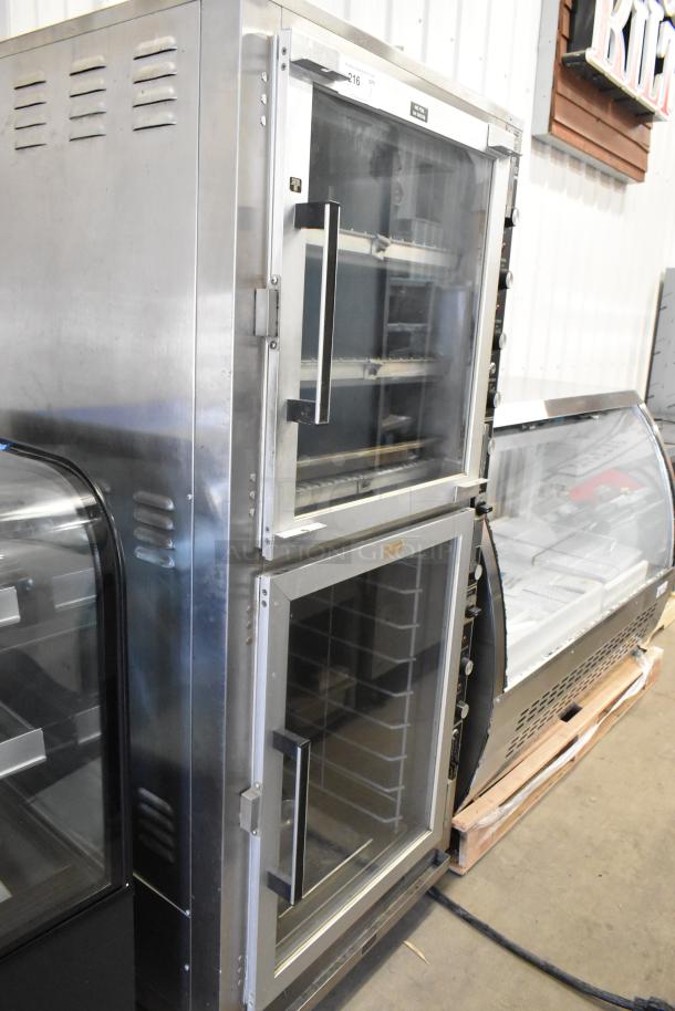 SuperSystems OP-3 stainless steel electric oven proofer, 120/208V, 3 phase, commercial-grade, excellent condition.