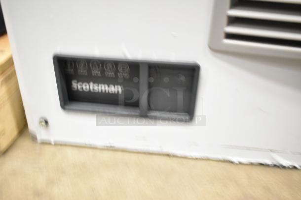 Brand new 2024 Scotsman MC1030MA-32A commercial ice head, scratch and dent, stainless steel, 208/230V, 1 phase.