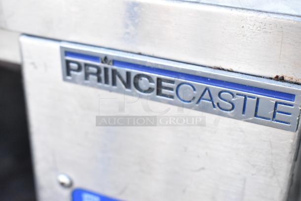 Prince Castle DHB-P1A stainless steel holding bin, 208-240V, 1 phase, durable countertop design, visible brand logo.