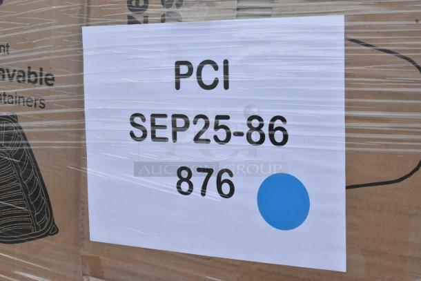 Packaging with label "PCI SEP25-86 876" showing in auction image, indicating bundle of 28 new scratch and dent items.