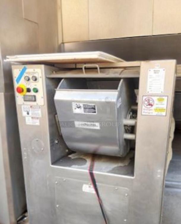 Magna Mixer 25M-AGA industrial dough mixer, superb condition, 230V, heavy-duty, control panel visible, fully tested.