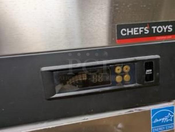 Turbo Air double door refrigerator with digital temperature control. Energy Star certified, outstanding condition, fully tested.