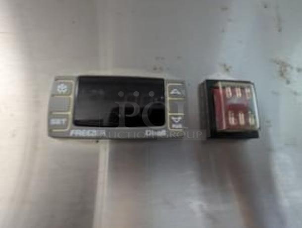Turbo Air TSR-49-HC control panel and electronic component, indicating advanced refrigeration technology.