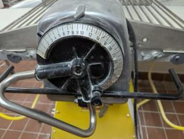 Rondo Commercial Dough Sheeter, floor model, superb condition, fully tested. Features dial control and durable stainless steel.