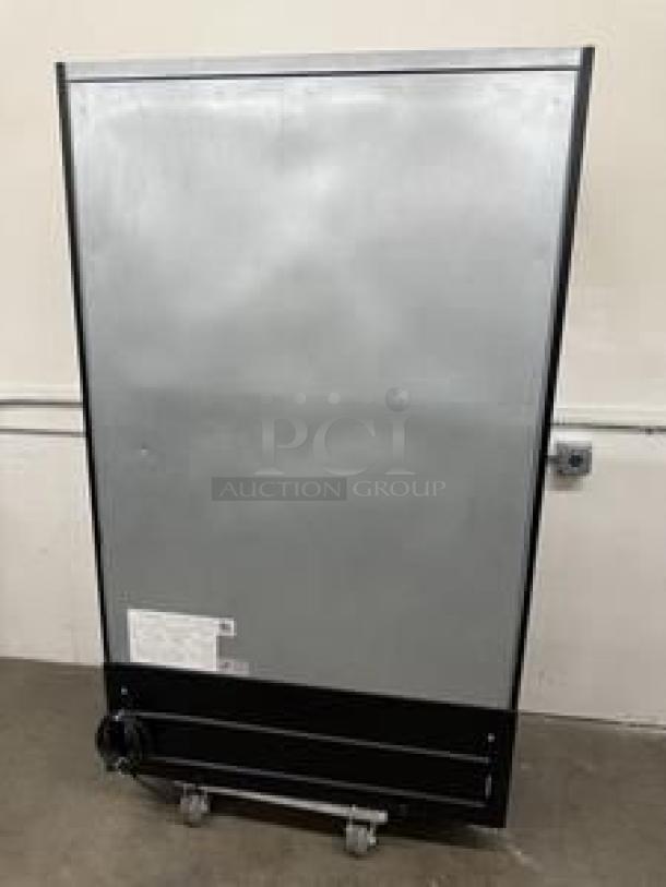 Federal Industries RSSL478SC Open-Air Refrigerated Merchandiser, great condition, fully tested, 208-240V, back view.