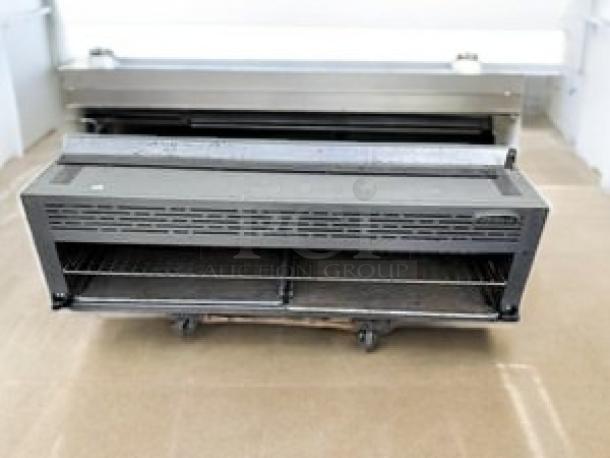 Imperial Salamander Gas Broiler, excellent condition, tested, model by Imperial Commercial Cooking Equipment, ideal for high-performance broiling.