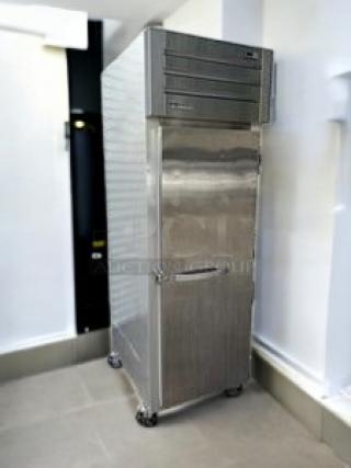 True T-23-HC single door reach-in refrigerator, stainless steel, fully tested, in great condition, 115V.