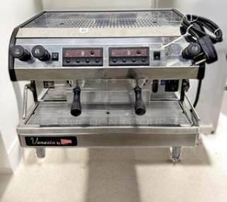 Cecilware Venezia ESP2, 2-group espresso machine, 220/240V, stainless steel, excellent condition, tested and working.