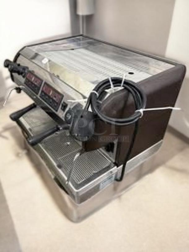 Cecilware Venezia ESP2 espresso machine, two-group, stainless steel, excellent condition, fully tested, 220/240V.
