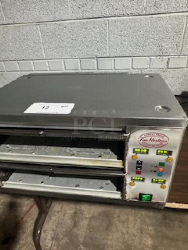 MERCO MHC-22-TDL Modular Holding Cabinet, food warmer, stainless steel, dual drawers, control panel with settings, used condition.