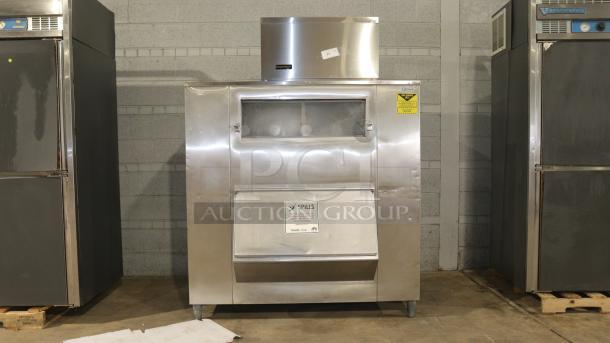 KOLD DRAFT GT351AHK ice storage bin, 1000 lbs capacity, stainless steel, exclusive ice control, ice machine sold separately.