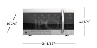 BRAND NEW SCRATCH AND DENT GE® 2.2 Cu. Ft. Capacity Countertop Microwave Oven - Item #1210405