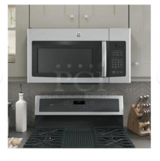 BRAND NEW SCRATCH AND DENT GE 1.6 Cu. Ft. Over-the-Range Microwave Oven with Recirculating Venting - Item #1210400