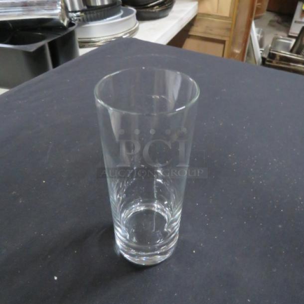 Clear glass cocktail glass, model 10XBID, in excellent condition. No visible markings or labels.