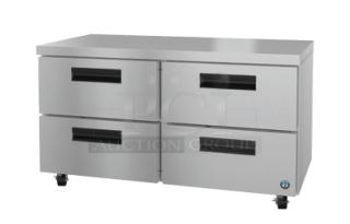 BRAND NEW Hoshizaki Steelheart UR60B-D4 4 Drawer Stainless Steel Undercounter Refrigerator, on casters, 115V, 7-year warranty.