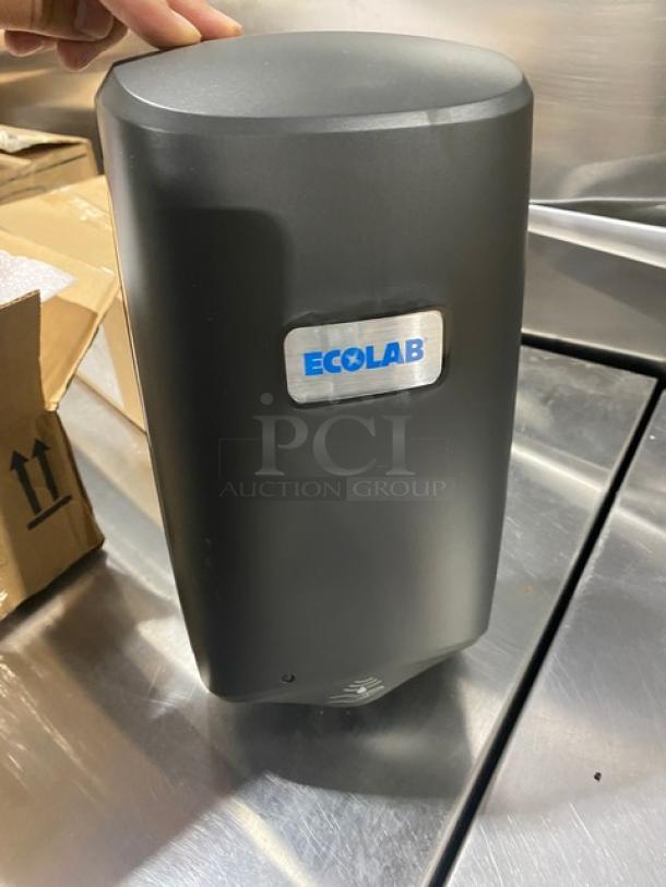 Ecolab Nexa Series 9202-1192 black no-touch wall-mount foam hand hygiene dispenser, brand new, commercial grade.