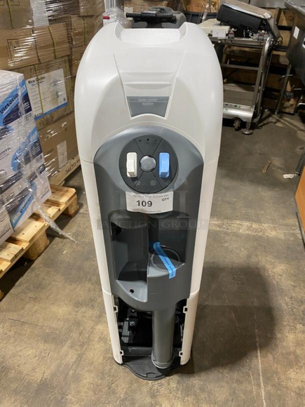 Cosmetal Connect23A free-standing filtered water dispenser, electric-powered, model 115V, in good condition with visible markings.