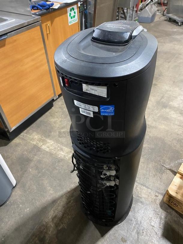 AquaCafe ACB210rKES14 black free-standing filtered water dispenser/coffee maker. Energy Star certified. Electric, 115V, 1 phase.