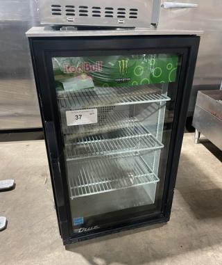True Commercial Single Glass Door Merchandiser Refrigerator, Model GDM-06-34-HC-TSL01, Energy Star Certified.