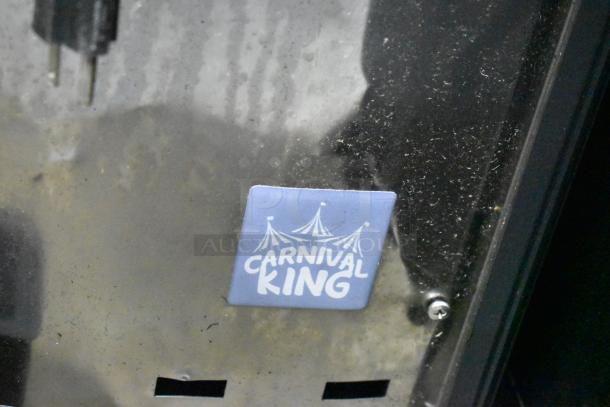 Brand new 2025 Carnival King 382RBD5G4 5-gallon bowl beverage dispenser. Slight scratches and dents, 115 volts, 1 phase.