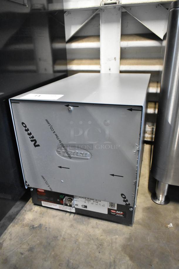 BRAND NEW Hatco C-12 Stainless Steel Commercial Booster Water Heater, 208V, 1 Phase, with minor scratches. Model C-12.